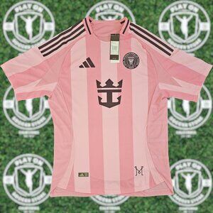 Men's Inter Miami Home 2025 Messi Player version Jersey-Clearance